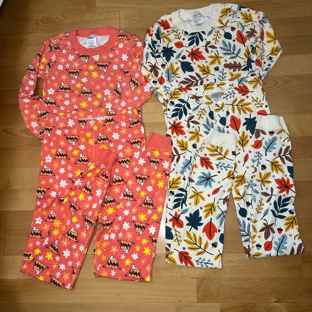 Hanna Andersson - 2 Sets of Girls Size 12 (150 cm) Pajamas